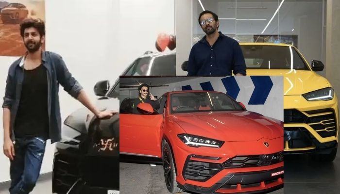 Kartik Aryan, Ranveer Singh, Rohit Shetty - owners of Lamborghini Urus