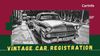 New Registration Rules for Vintage and Classic Vehicles Announced!