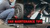 DIY car maintenance tips and tricks