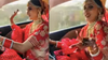 Video: Desi bride drives a car to her wedding venue