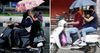 MVD to fine two-wheelers for using umbrellas