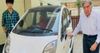 Ratan Tata gifts himself a custom-made electric Nano car